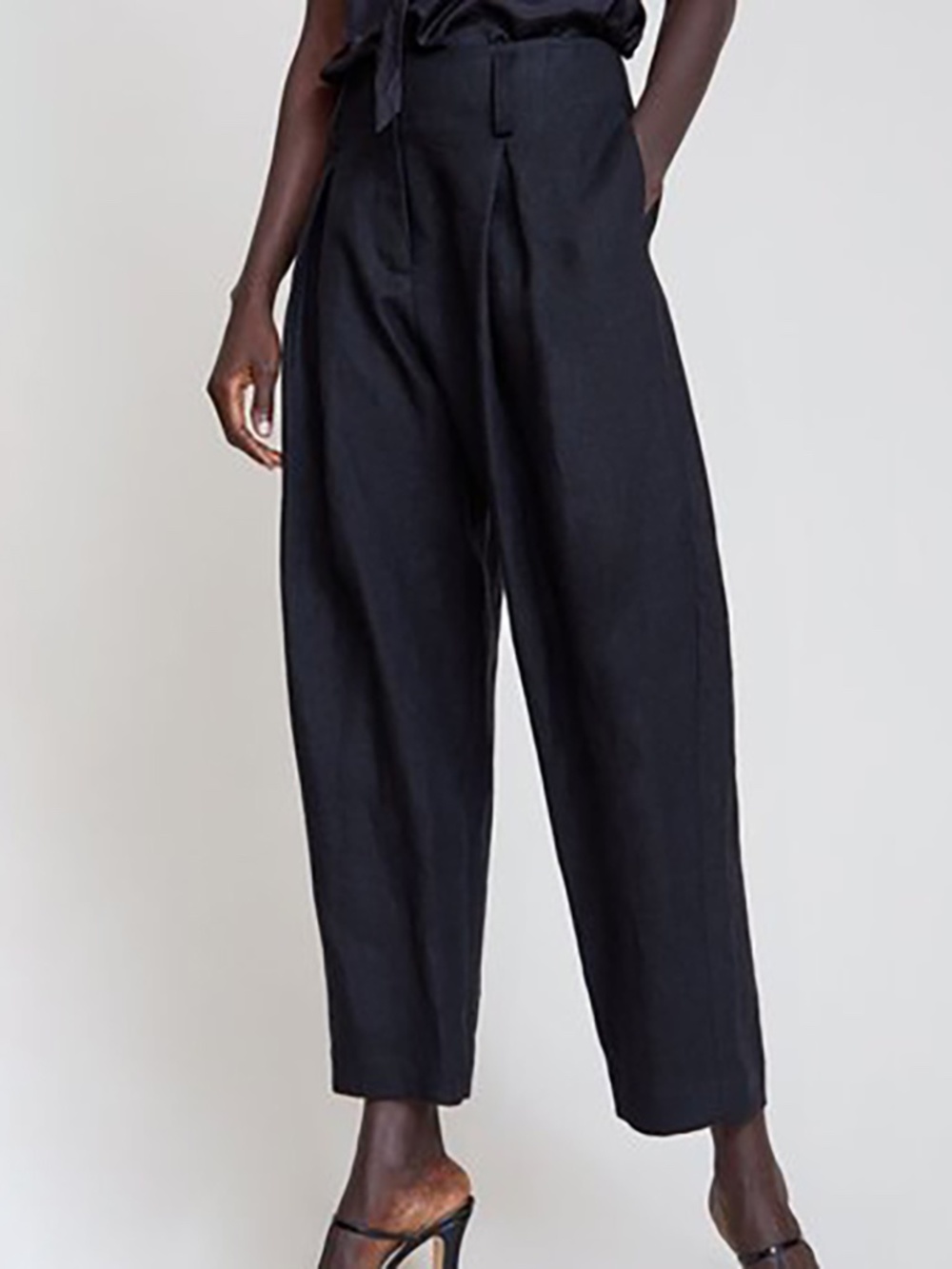 Store No. 6 black hollis pant high waisted cotton No.6 1 S